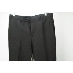 Moschino Black Wool Blend Mens Dress Pants Trousers Sz 48 EU NEW